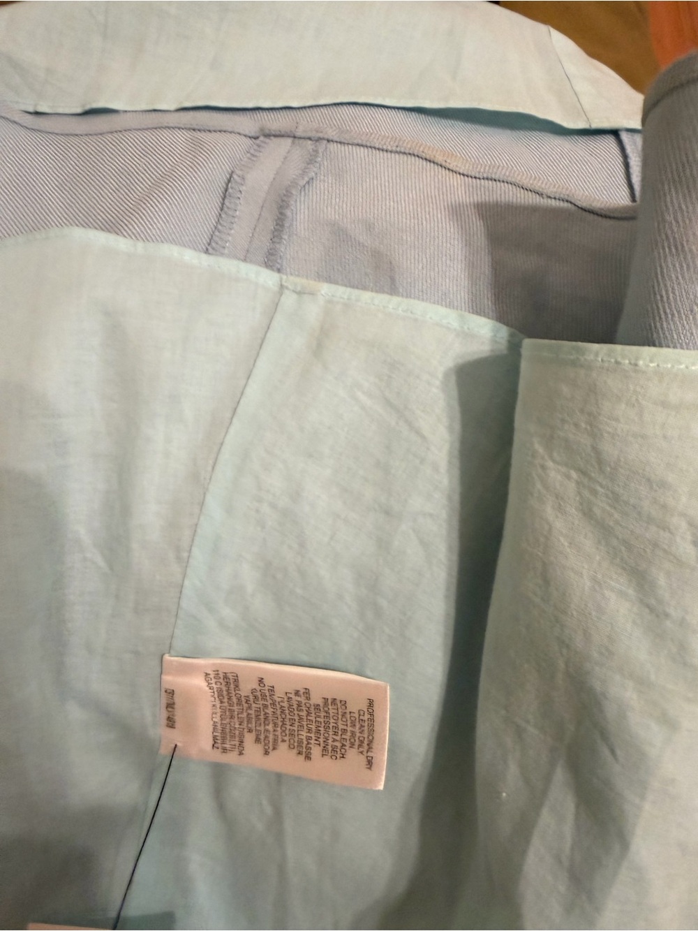 Tibi Marta Smocked Blue Linen Dress - Picture 13 of 15